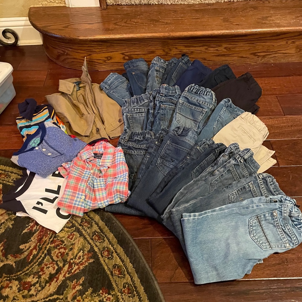 Bundle of boys size 2-4 clothing